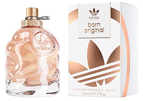 adidas Born Original Eau de Toilette - Fruchtig-blumiges Damen Parfüm mit explosivem Mix aus kontrastierenden Düften - 1 x 50 ml