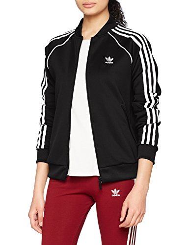 adidas Damen SST Originals Jacke, Schwarz (Black), 38