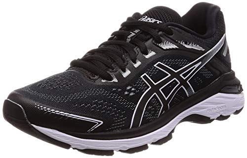 ASICS Damen GT-2000 7 Laufschuhe, Schwarz (Black/White 001), 38 EU