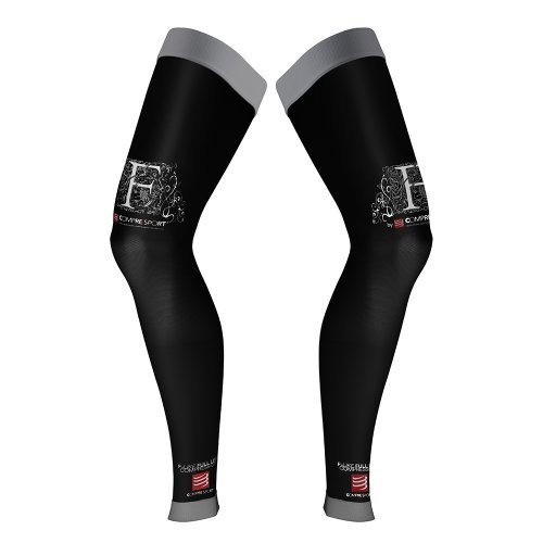 Compressport Full Leg Pantaloni, Nero black black Size:FR : XL (Taille Fabricant : T4) by Compressport
