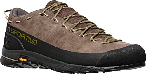 La Sportiva Herren TX2 Leather Trekking- & Wanderhalbschuhe, Mehrfarbig (Schokobraun/Avocado 000), 43...