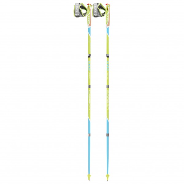 Leki - Micro Flash Carbon - Nordic Walking Stöcke Gr 120 cm;125 cm weiß/grün