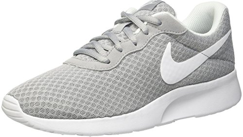 Nike Damen Tanjun Laufschuhe, Grau (Wolfgrau/Weiß), 39 EU