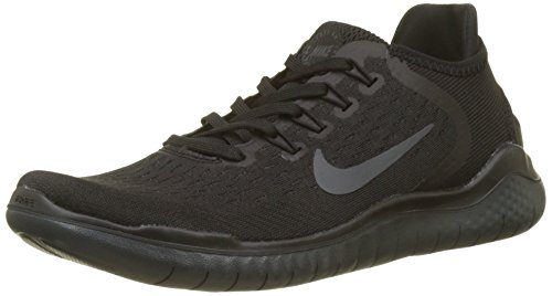 Nike Damen WMNS Free RN 2018 Laufschuhe, Schwarz (Black/Anthracite 002), 38.5 EU