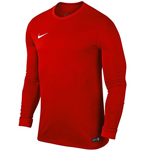 NIKE Herren Langarm Trikot Park VI, 725884-657, Rot (University Red/White), Gr. L