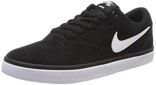 Nike Herren SB Check Solarsoft Skateboardschuhe, Schwarz (Black/White 001), 42 EU