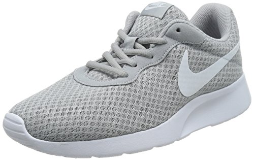 Nike Herren Tanjun Laufschuhe, Wolf Grau/Weiß, 41 EU