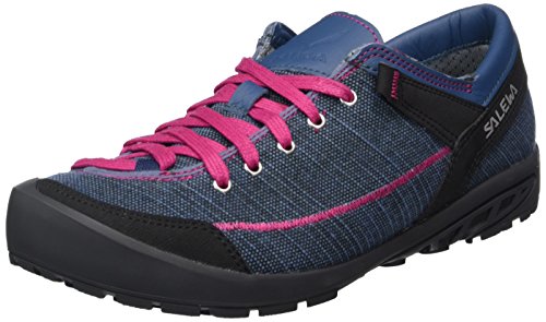 Salewa Damen ALPINE ROAD Halbschuh Oxford, Blau (Washed Denim/Fuchsia 8585), 38.5 EU