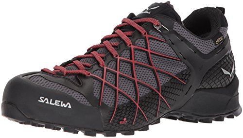 SALEWA Herren MS Wildfire Gtx Wanderschuhe, Mehrfarbig (Black Out/Bergot), 41 EU