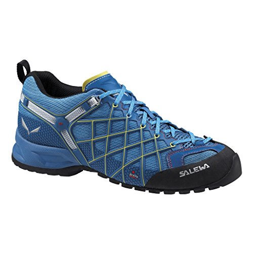 Salewa Herren Trekking- und Wanderhalbschuhe MS Wildfire S GTX, Blau (Reef/Mimosa 0488),...