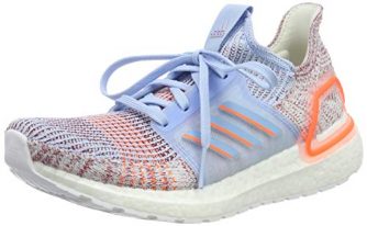 adidas Damen Ultraboost 19 w Laufschuhe, Blau Glow Blue/Hi/Res Coral/Active Maroon, 39...