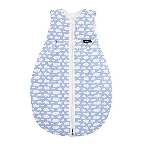 Alvi Mäxchen Light Daunenschlafsack Baby Wolke blau 110cm