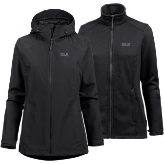 Jack Wolfskin Norrland 3in1 Doppeljacke Damen