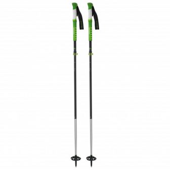 Komperdell - Carbon Ultralite Vario 4 - Skitourenstöcke Gr 120-145 cm schwarz/grün