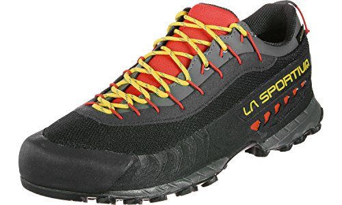 LA SPORTIVA Unisex-Erwachsene Tx3 GTX Black/Yellow Trekking-& Wanderhalbschuhe, Mehrfarbig 000, 44.5 EU