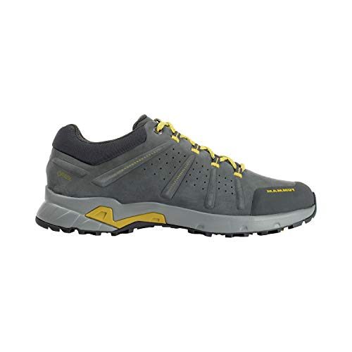 Mammut Herren Convey Low GTX Trekking- & Wanderhalbschuhe, Grau (Graphite-Dark Citron 00210), 43 1/3 EU