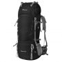 MOUNTAINTOP Erwachsene DSM5820IheiseDE Rucksack, Schwarz-80L, 36 x 25 x 83 cm