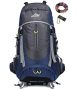 onyorhan 70L Trekkingrucksack Camping Rucksack Wanderrucksack Reiserucksack (Navy blau)