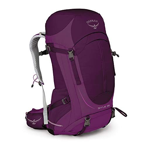 Osprey Sirrus 36 belüfteter Wanderrucksack für Frauen - Ruska Purple (WS/WM)