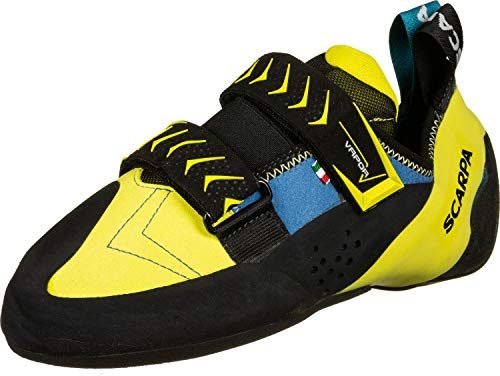 Scarpa Schuhe Vapor V Men Größe 43,5 Ocean/Yellow