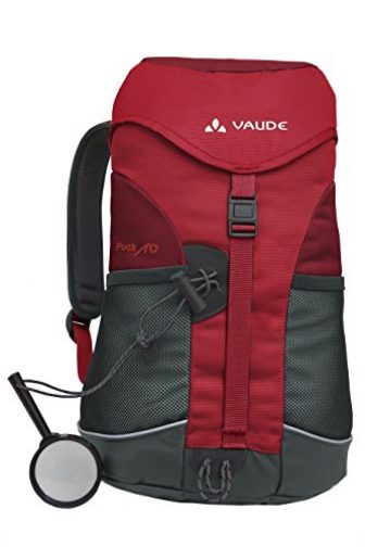 Vaude Unisex - Kinder Rucksack Puck 10, salsa/red, 10 Liter, 15002