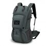 Wind Took 40L Damen Rucksack Wanderrucksack Trekkingrucksack Daypack mit Regenschutz, 55 x 33 x 20 CM, Grau