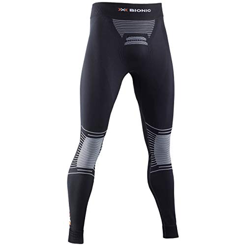 X-Bionic Herren Energizer 4.0 Men Pants, Opal Black/Arctic wh, L